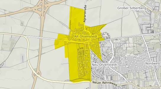 Immobilienpreisekarte Magdeburg Alt Olvenstedt